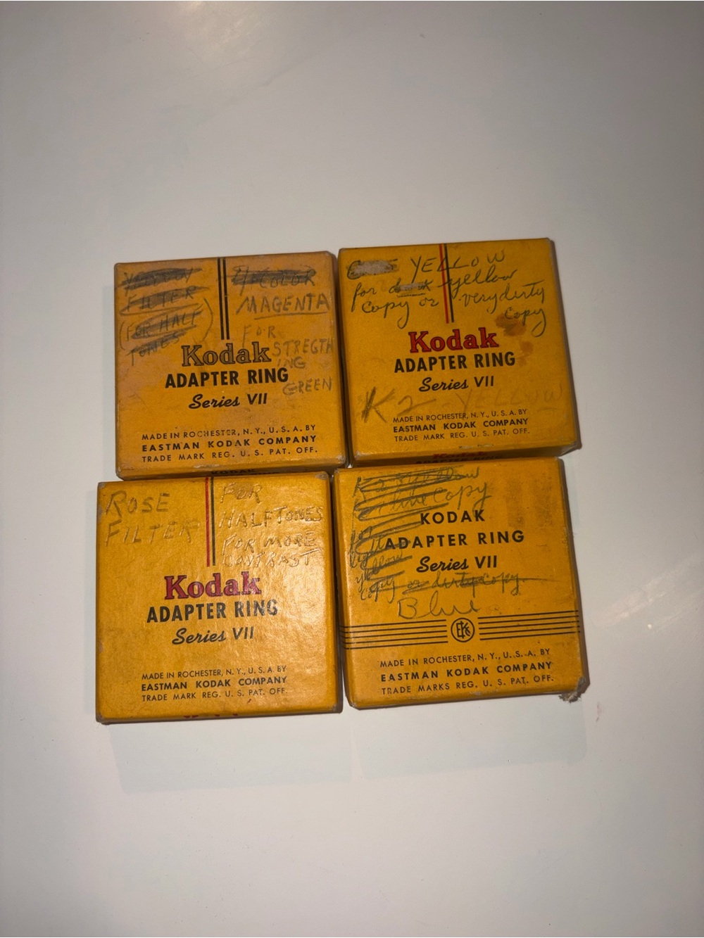 Vintage Kodak Adapter Rings